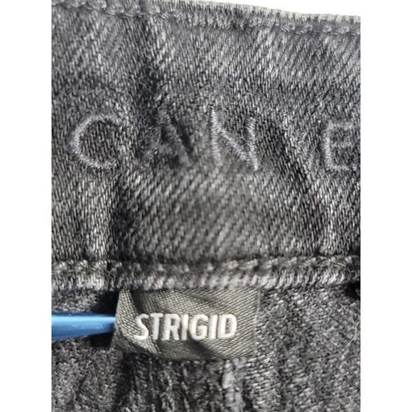 AMERICAN EAGLE Jeans Sz 20 Baggy Wide Leg Ankle Super High Rise Strigid Drapey - Picture 7 of 14